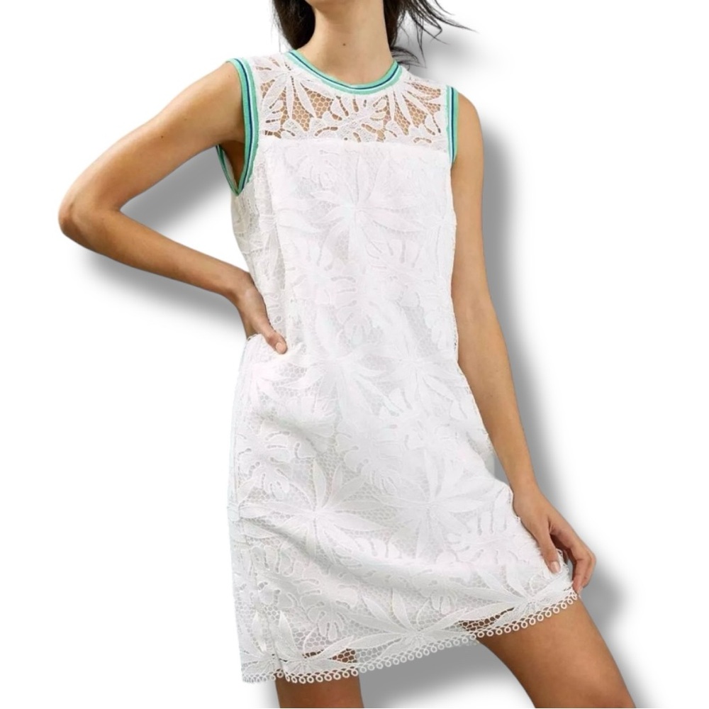 Anthropologie Corey Lynn Calter Delilah Lace Mini Dress Size Large - Picture 4 of 9